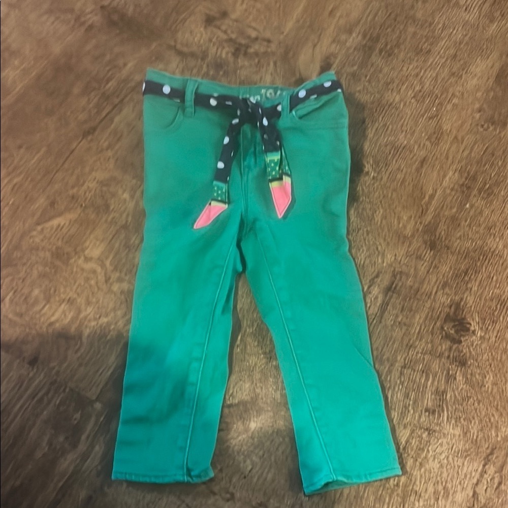 GAP Green Jeana  with Decorative Waist